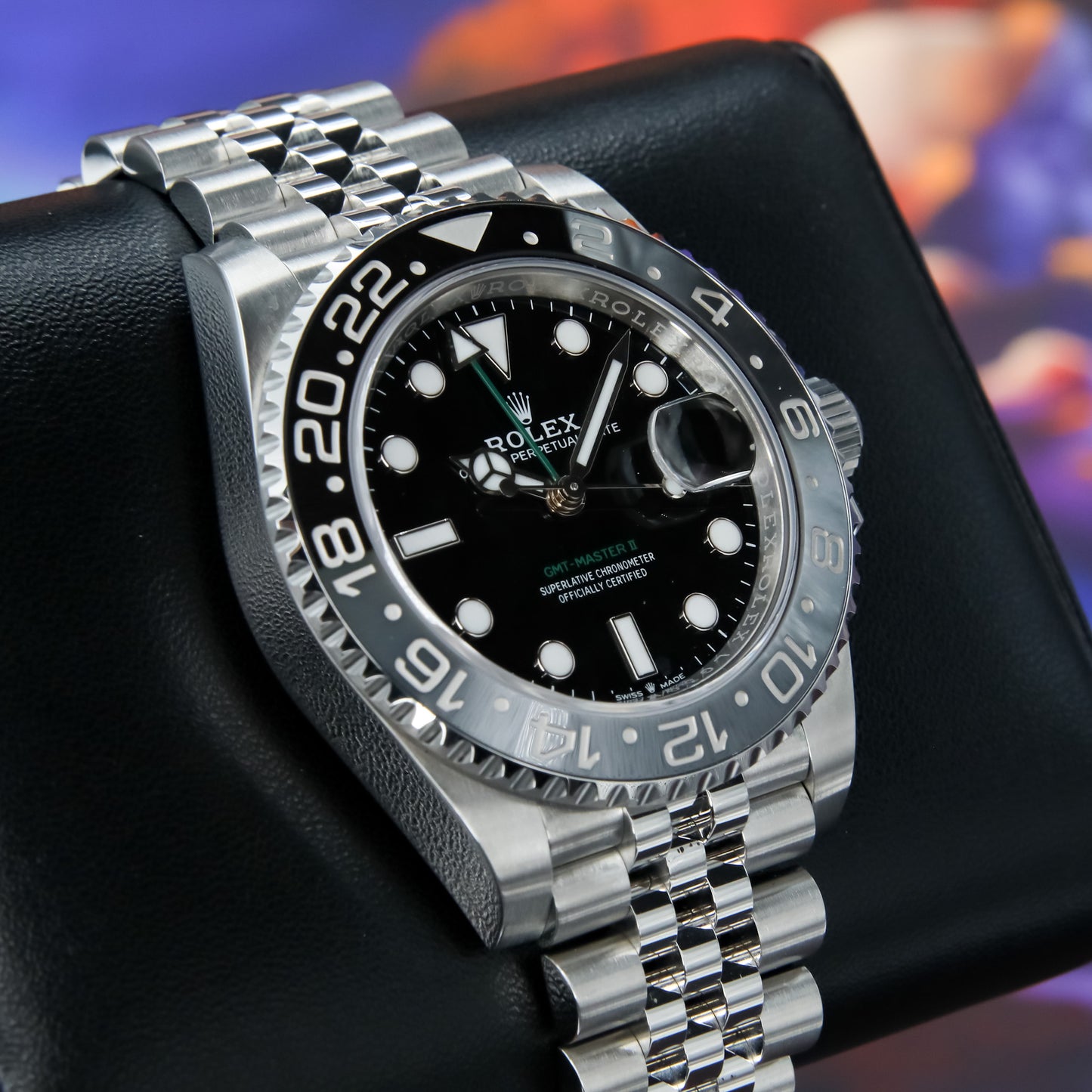 Rolex GMT-Master II Bruce Wayne Jubilee 2025 Complete - 126710GRNR