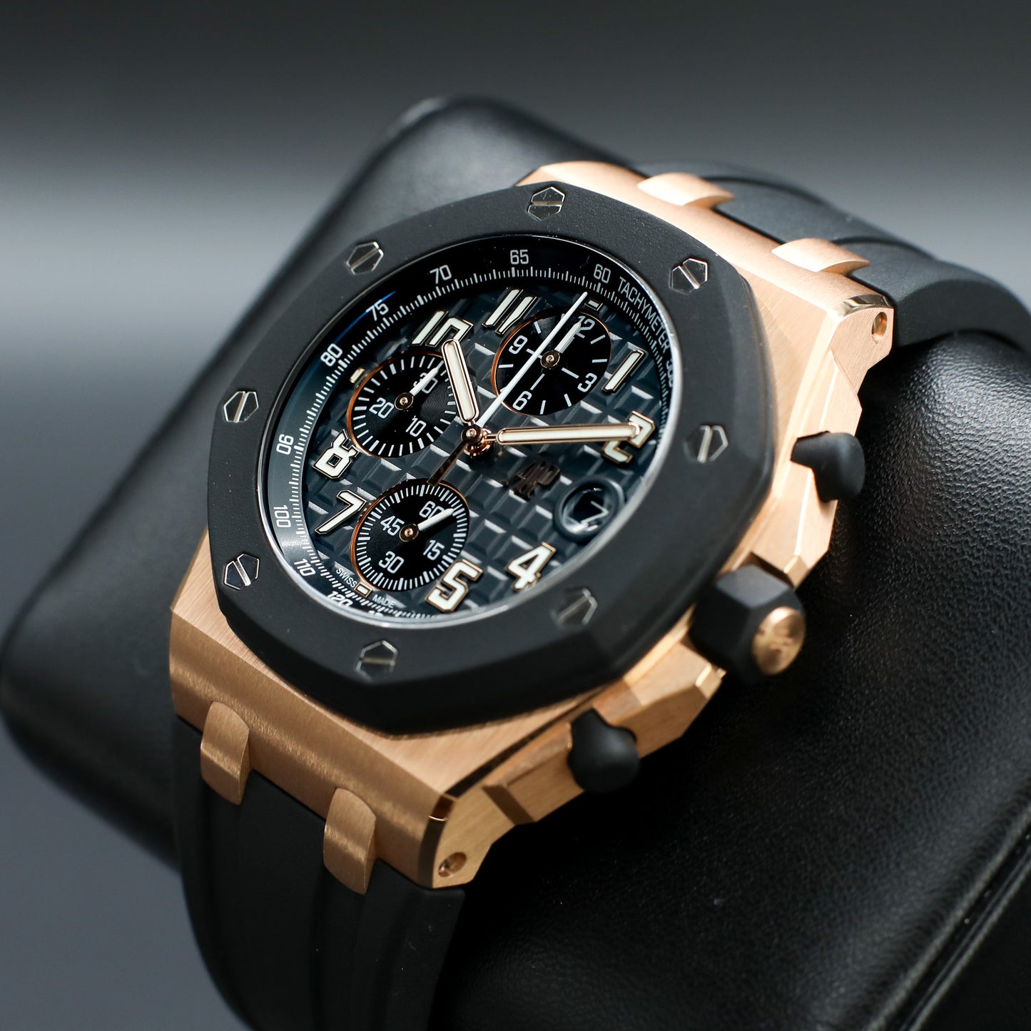 Audemars Piguet Royal Oak Offshore Rubber Clad Rose Gold 2025 Complete Set - 26238OK.OO.A002CA.01