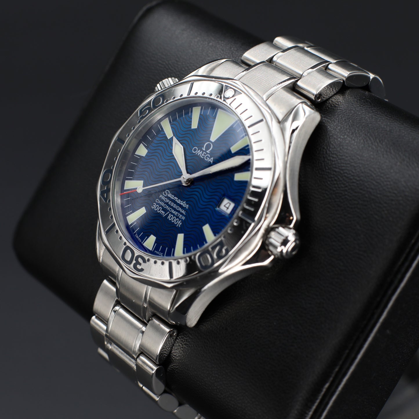 Omega Seamaster Electric Blue Fresh Service - 2255.80