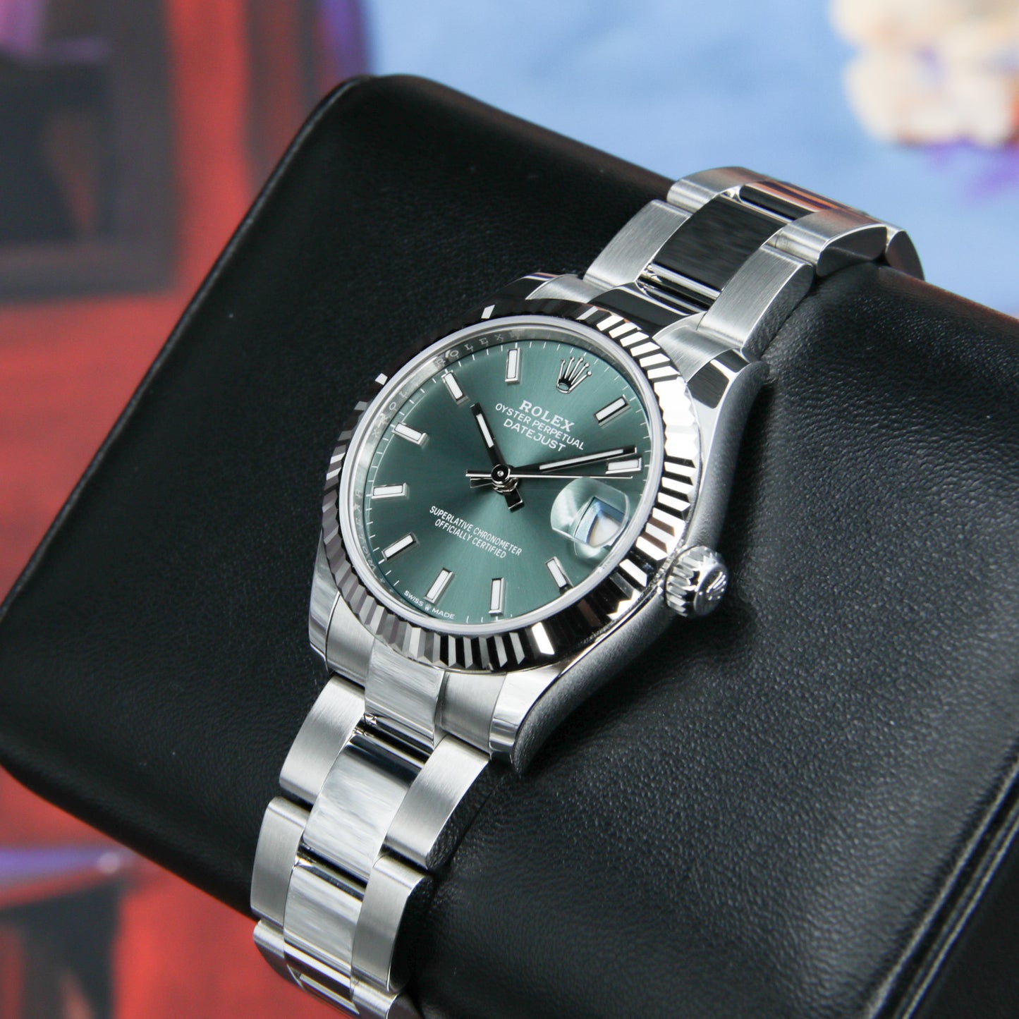 Rolex Datejust 31 Green 2025 Complete - 278274