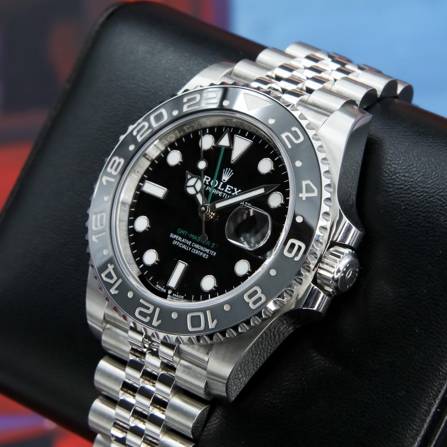 Rolex GMT-Master II Bruce Wayne Jubilee 2025 Complete - 126710GRNR