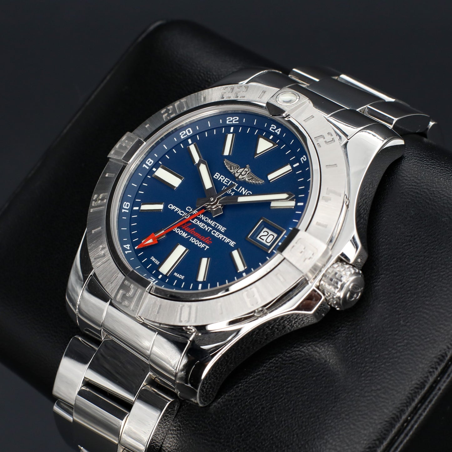 Breitling Avenger GMT Blue Dial - A32390