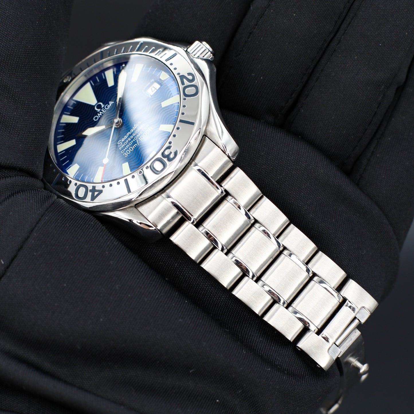 Omega Seamaster Electric Blue Fresh Service - 2255.80