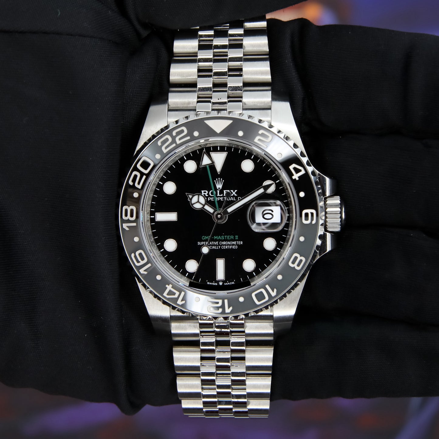 Rolex GMT-Master II Bruce Wayne Jubilee 2025 Complete - 126710GRNR