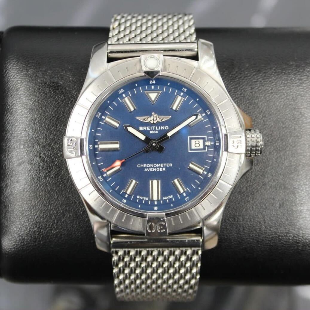 Breitling Avenger 43mm Blue Dial - A17318