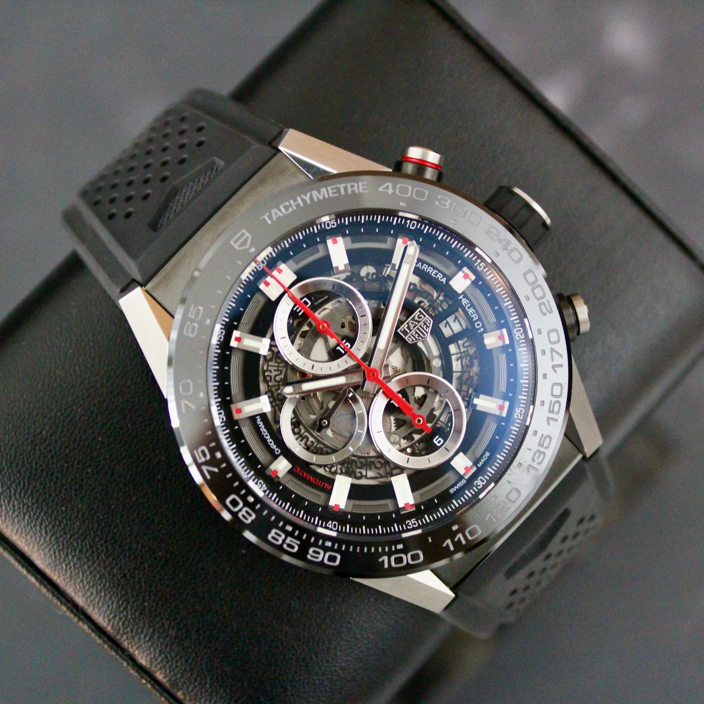 TAG Heuer Carrera Chrono Skeleton Black - CAR2A1Z-0