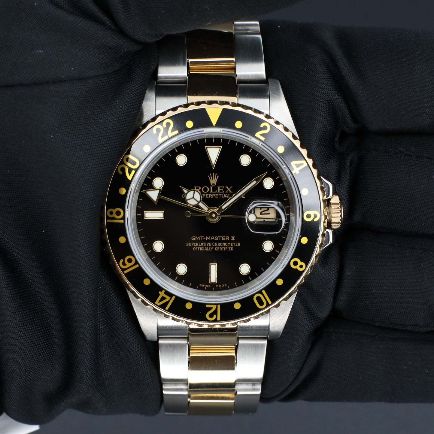 Rolex GMT Master II Two Tone Oyster 40 Watch Only - 16713