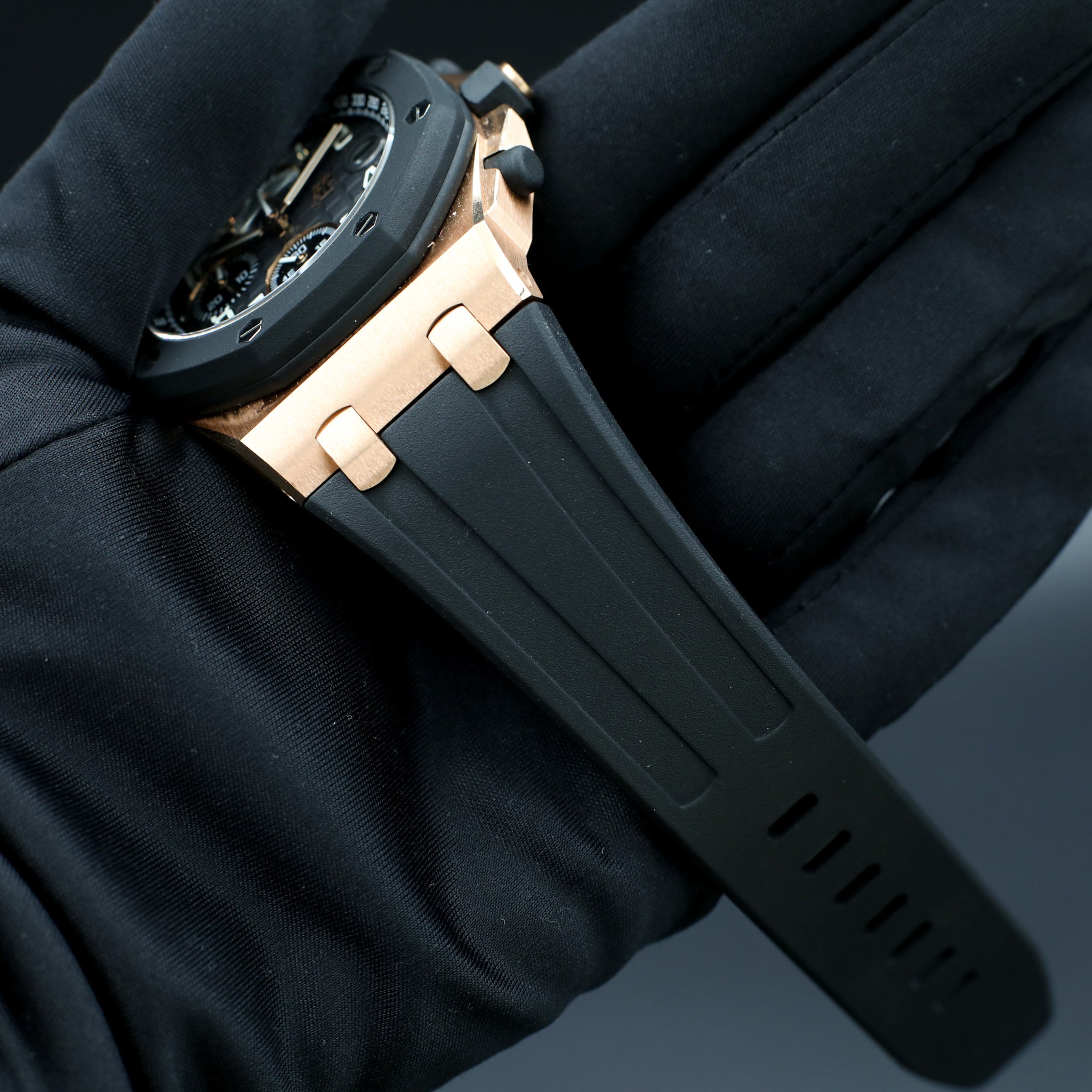 Audemars Piguet Royal Oak Offshore Rubber Clad Rose Gold 2025 Complete Set - 26238OK.OO.A002CA.01