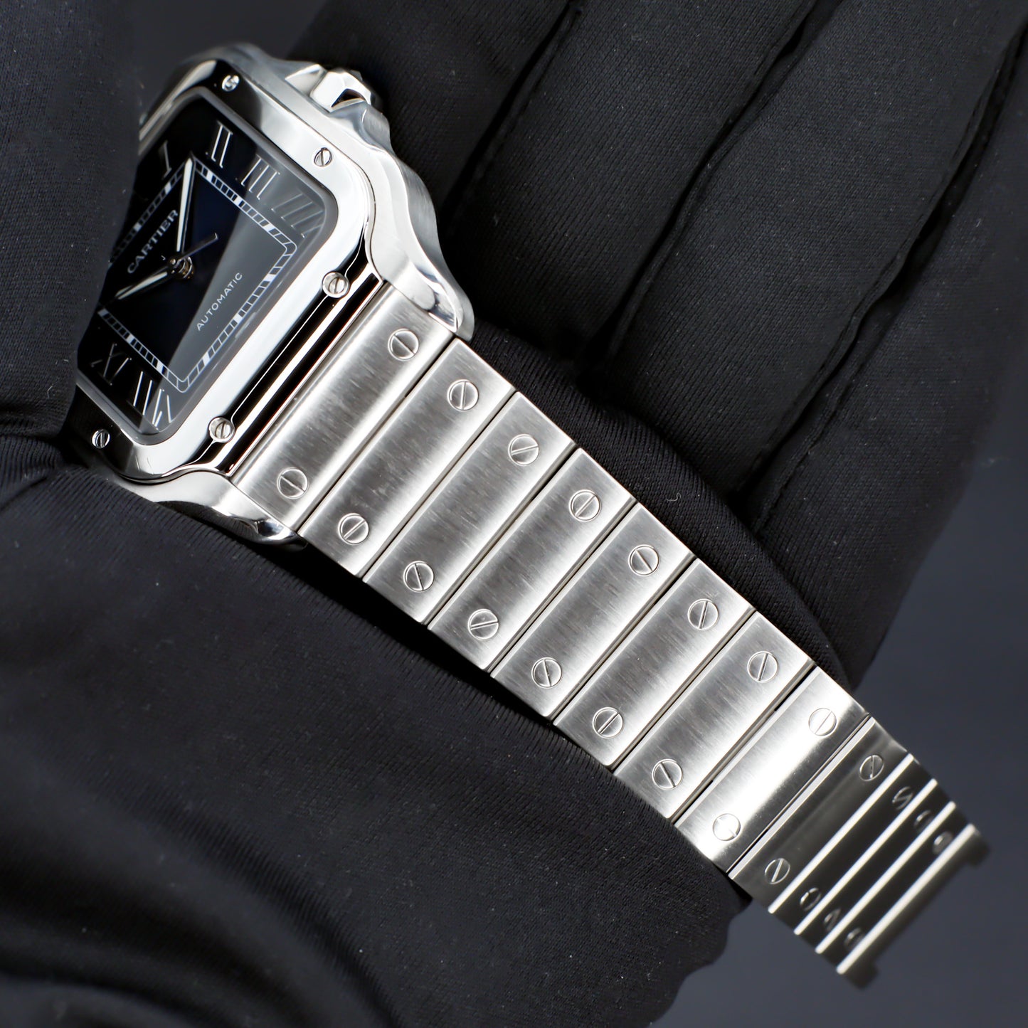 Cartier Santos Large Blue Dial 40mm Automatic 2022 - WSSA0030