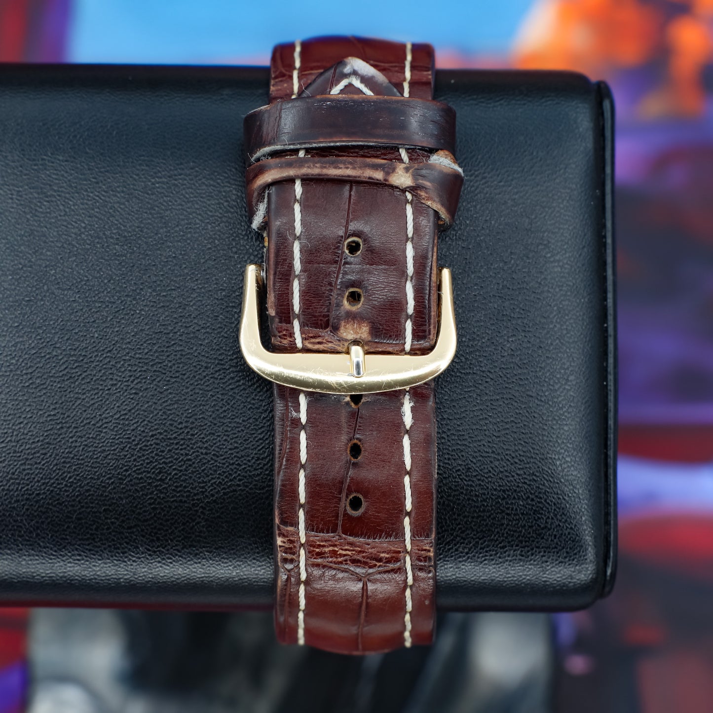 Breitling Windrider Headwind Daydate Blue Dial - K45355