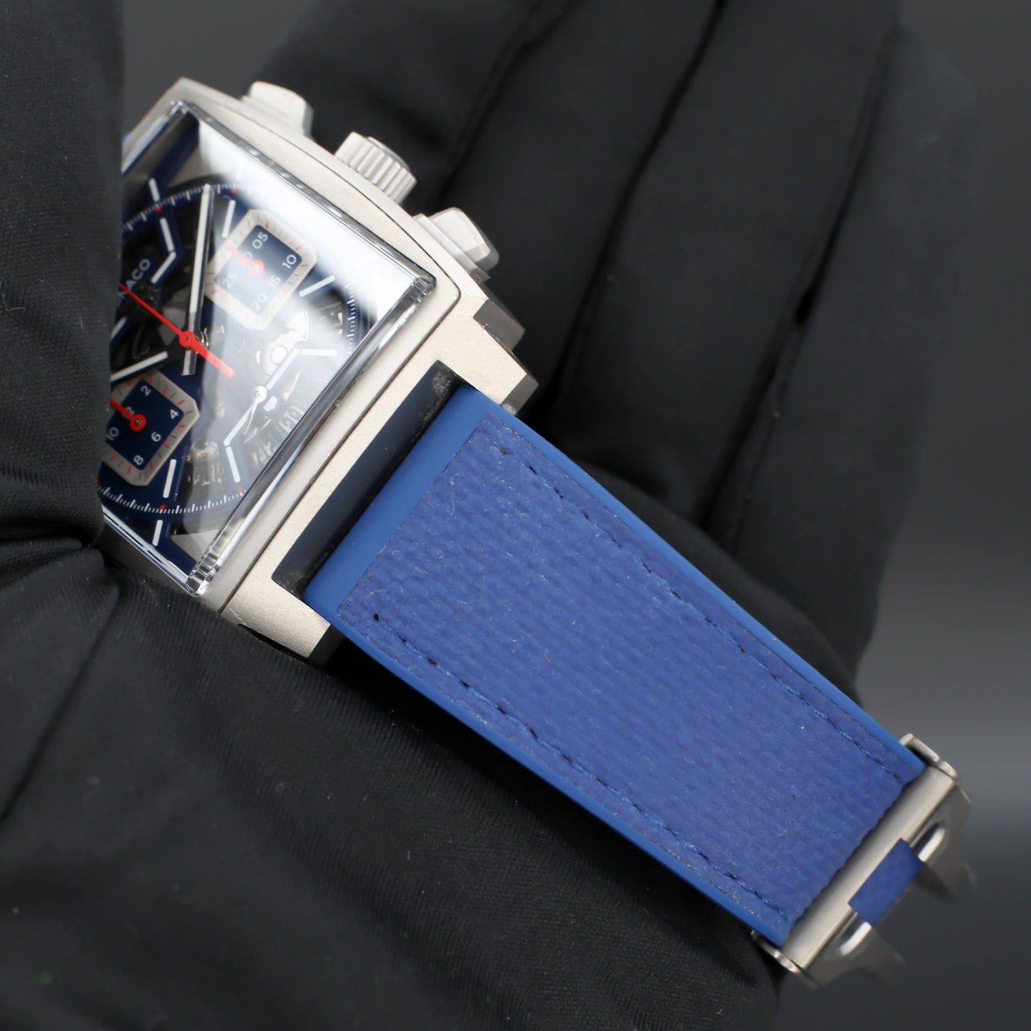 TAG Heuer Monaco Skeleton Blue Dial 39mm Automatic - CBL2182.FT6235
