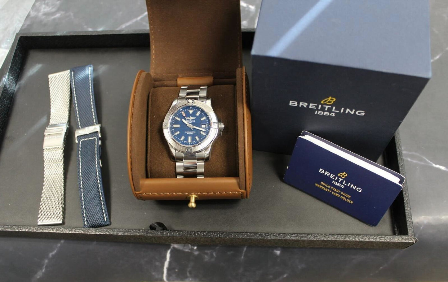 Breitling Avenger 43mm Blue Dial - A17318