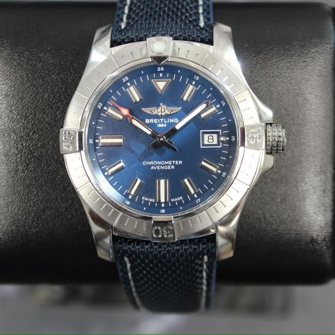 Breitling Avenger 43mm Blue Dial - A17318