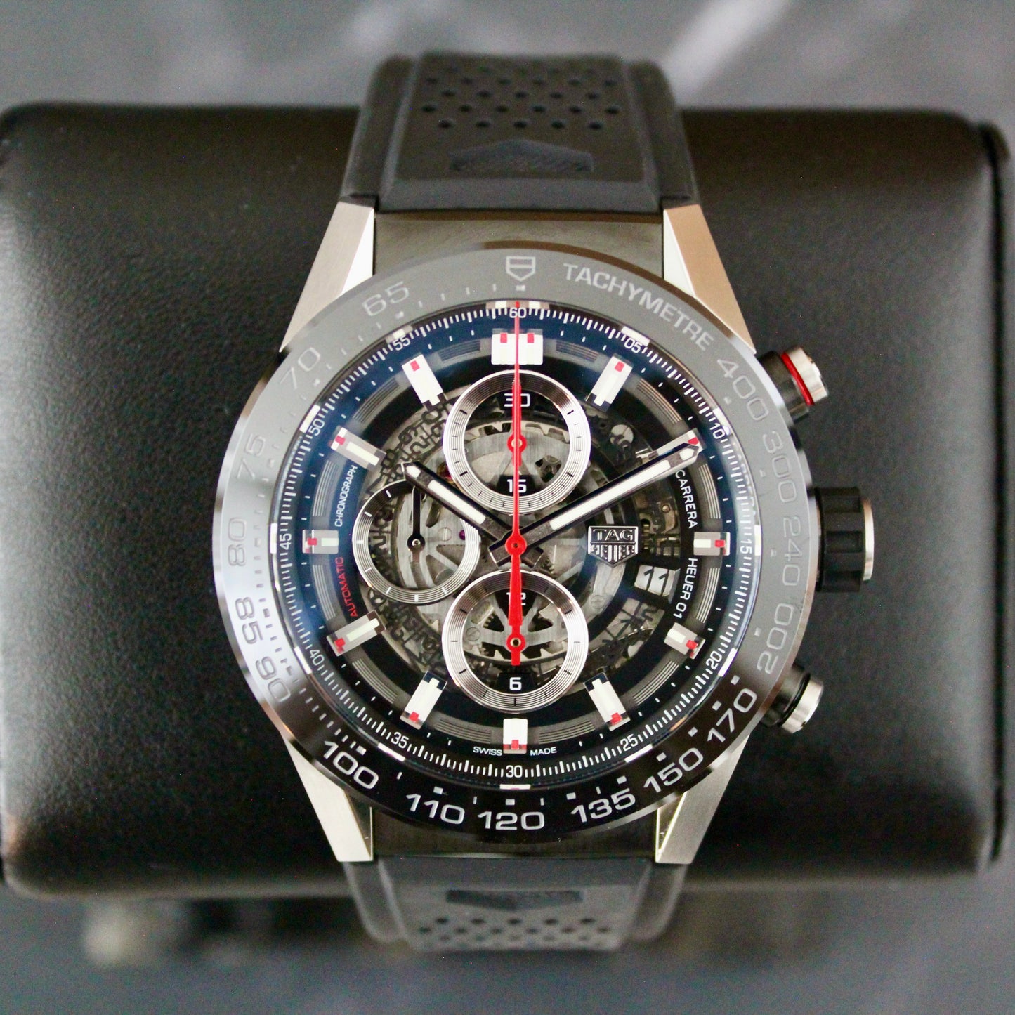 TAG Heuer Carrera Chrono Skeleton Black - CAR2A1Z-0