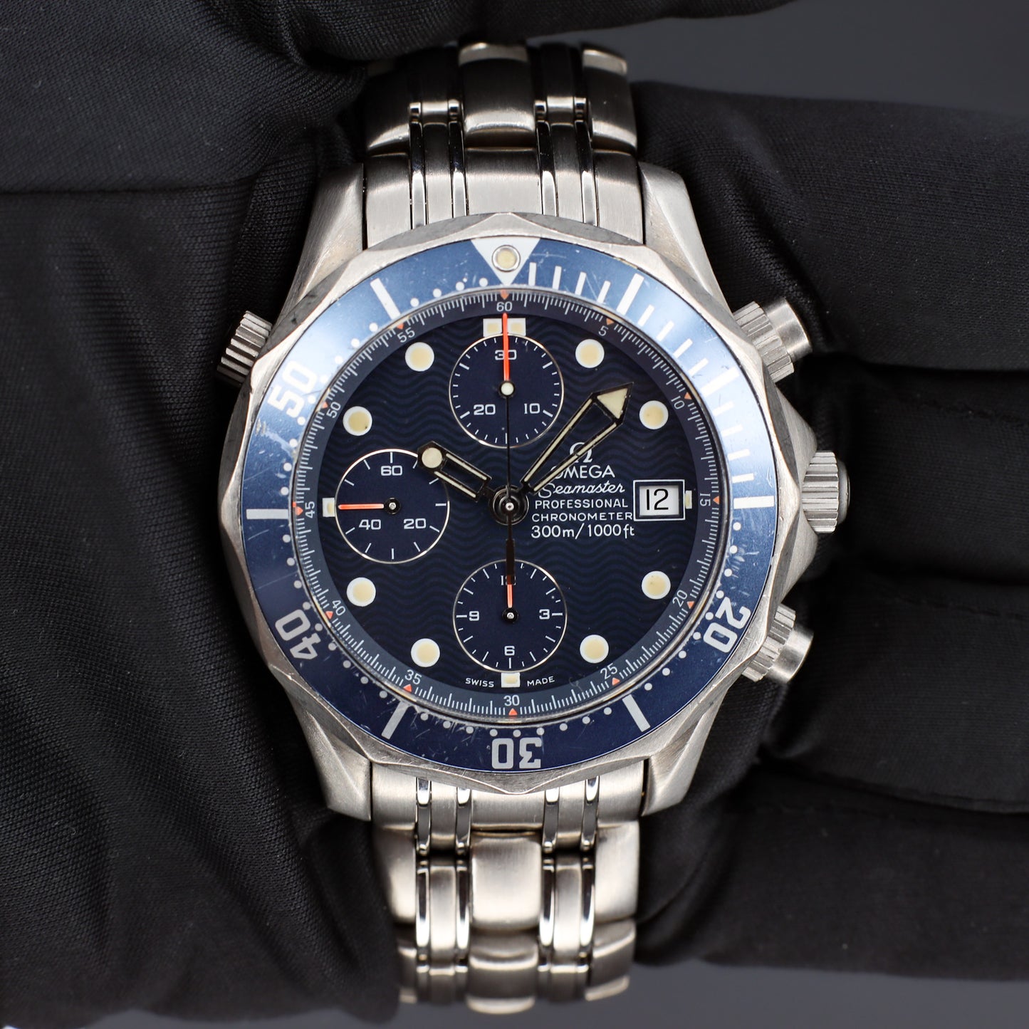 Omega Seamaster Chronograph Titanium 41 Serviced Auto - 2298.80.00