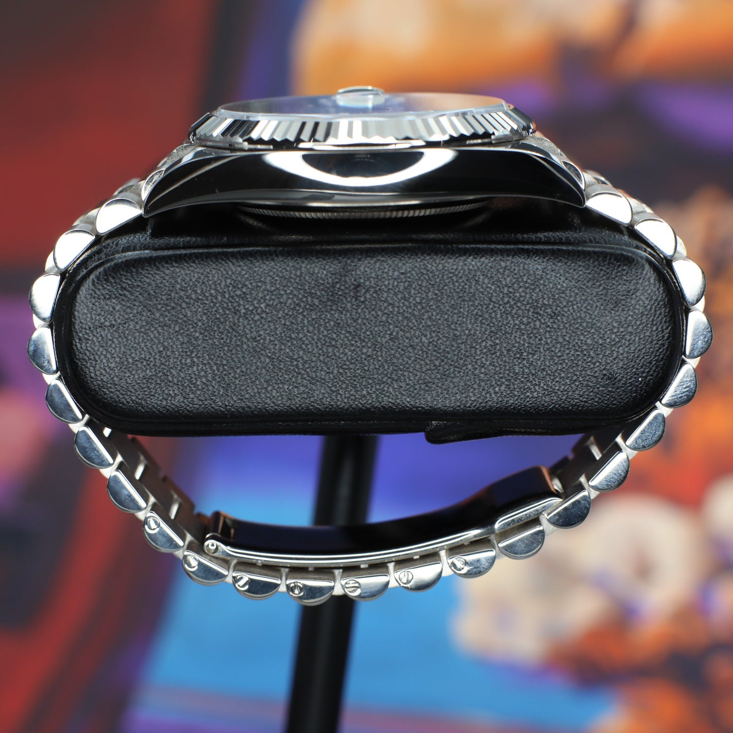 Rolex Daydate White Gold Meteorite Baguette 2025 Complete - 228239