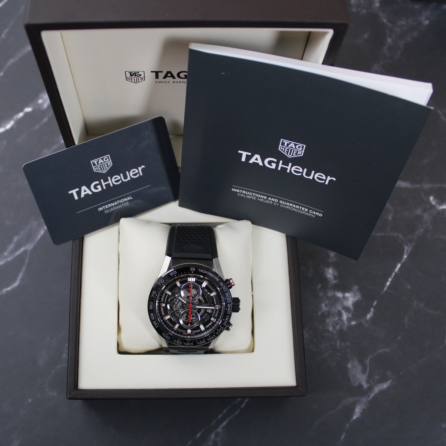 TAG Heuer Carrera Chrono Skeleton Black - CAR2A1Z-0