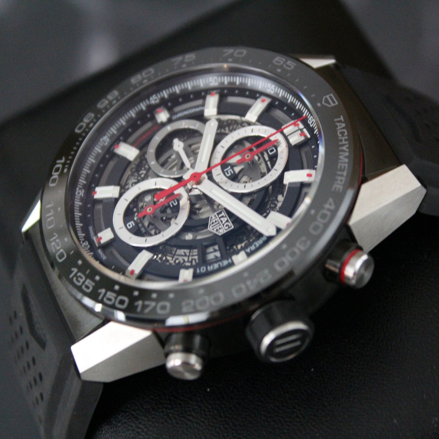 TAG Heuer Carrera Chrono Skeleton Black - CAR2A1Z-0