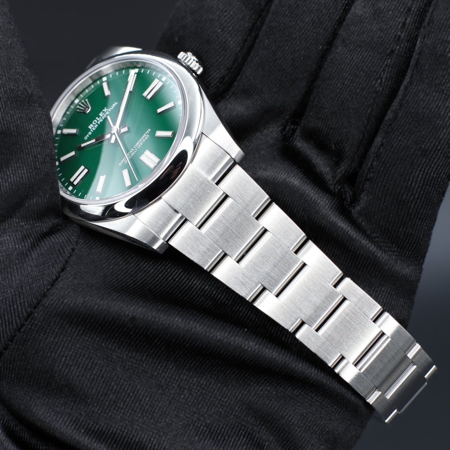 Rolex Oyster Perpetual 41mm Green 2022 - 124300