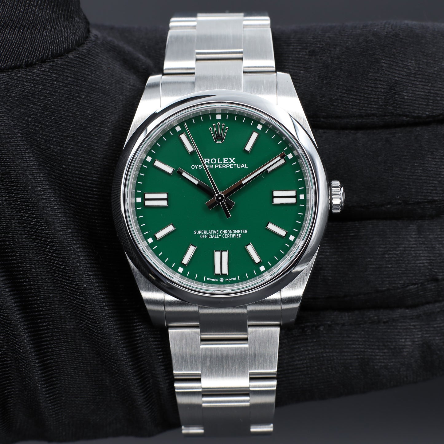 Rolex Oyster Perpetual 41mm Green 2022 - 124300