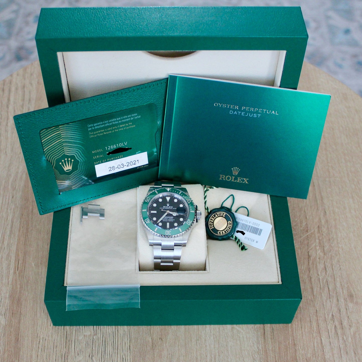 Rolex Submariner "Starbucks" 2021 - 126610LV