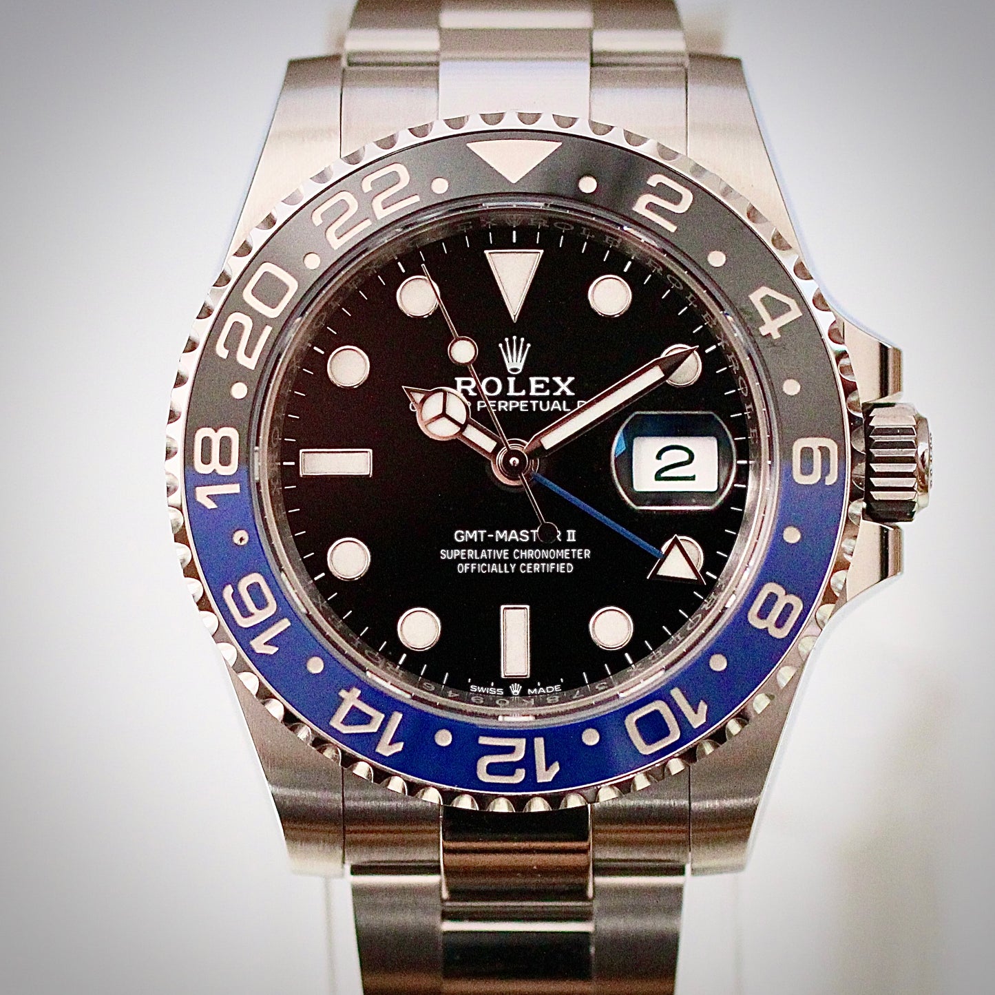 Rolex GMT-Master II "Batman" 126710BLNR / 126710