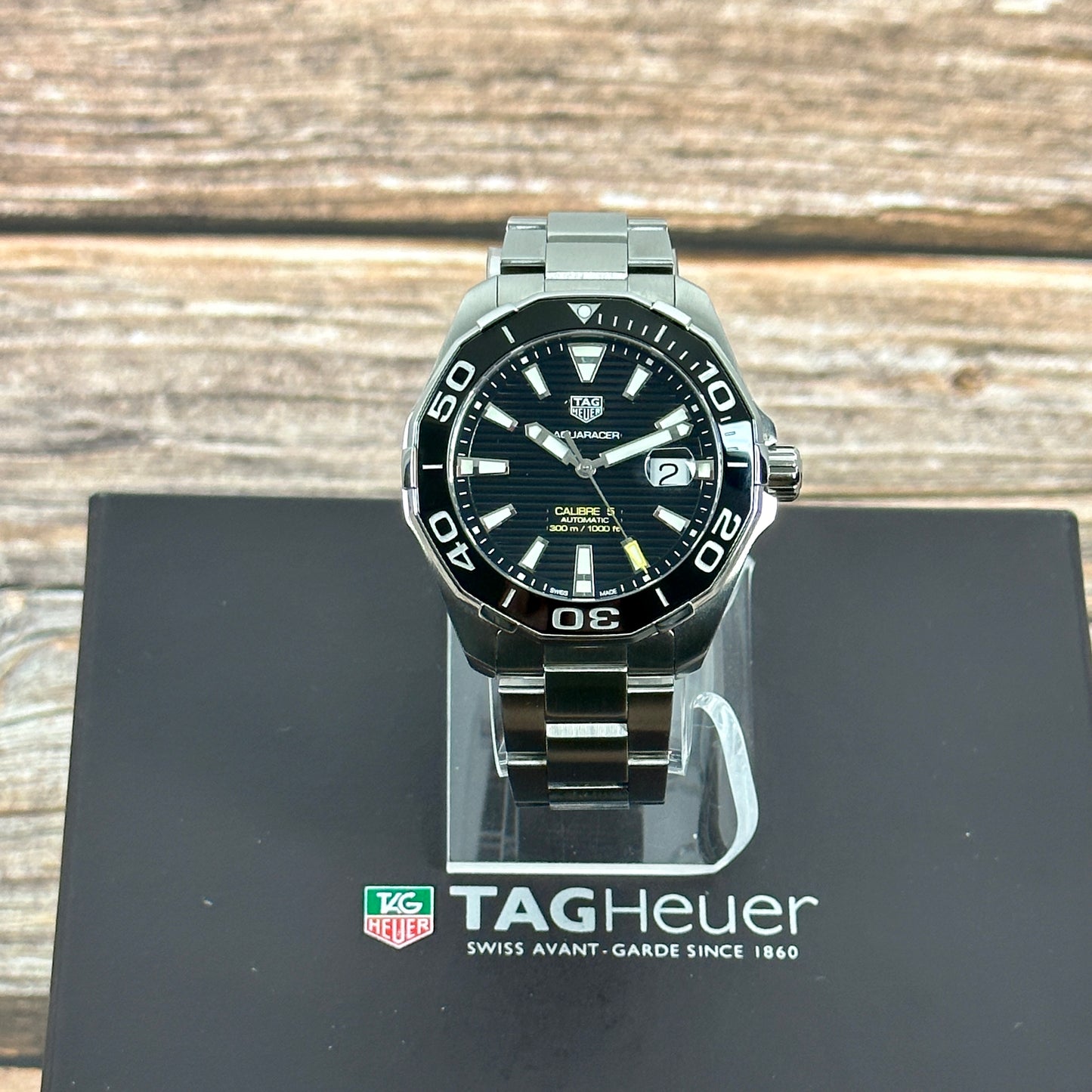 TAG Heuer Aquaracer Black Dial - WAY201A.BA0927