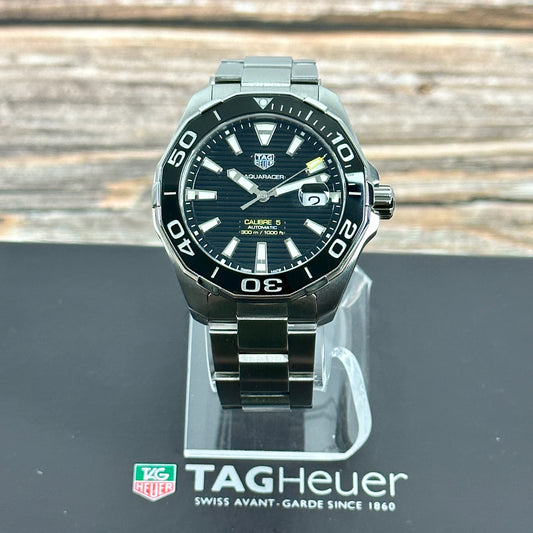 TAG Heuer Aquaracer Black Dial - WAY201A.BA0927