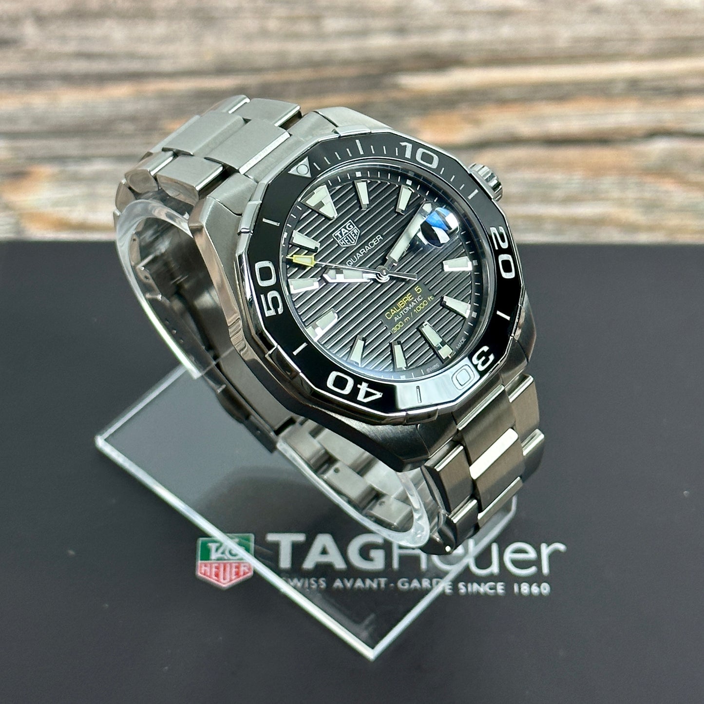 TAG Heuer Aquaracer Black Dial - WAY201A.BA0927