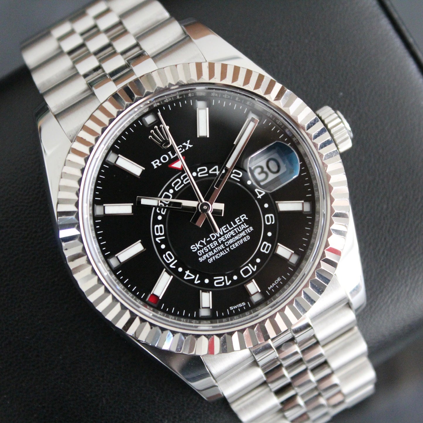 Rolex Skydweller Black Dial Jubilee - 326934