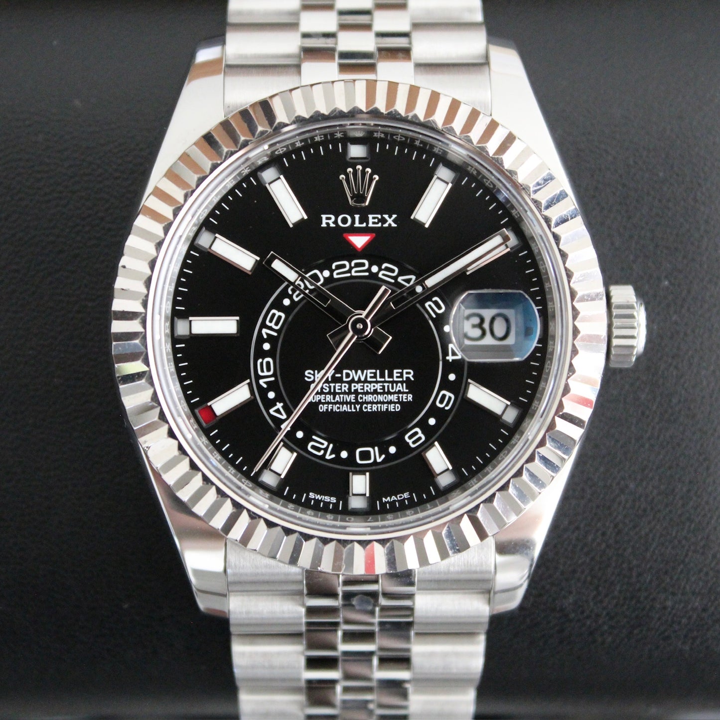 Rolex Skydweller Black Dial Jubilee - 326934