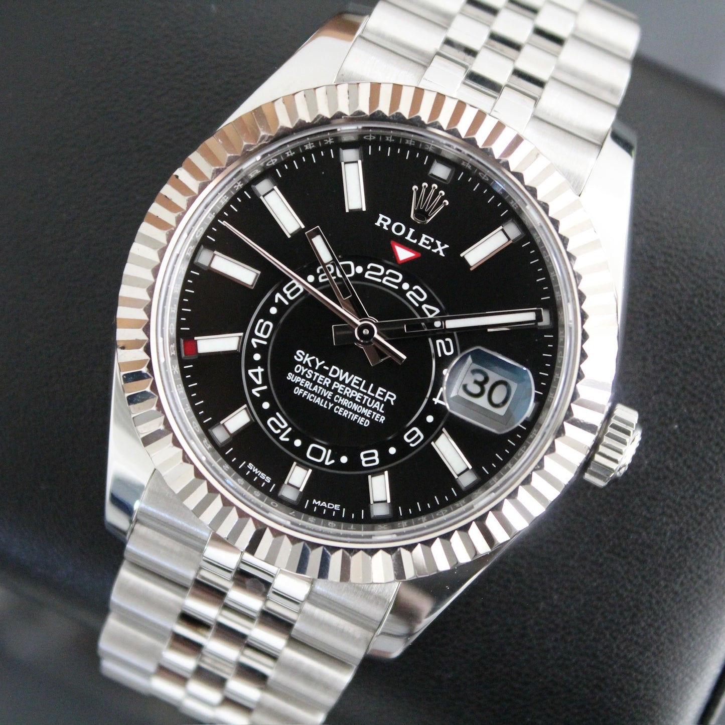 Rolex Skydweller Black Dial Jubilee - 326934