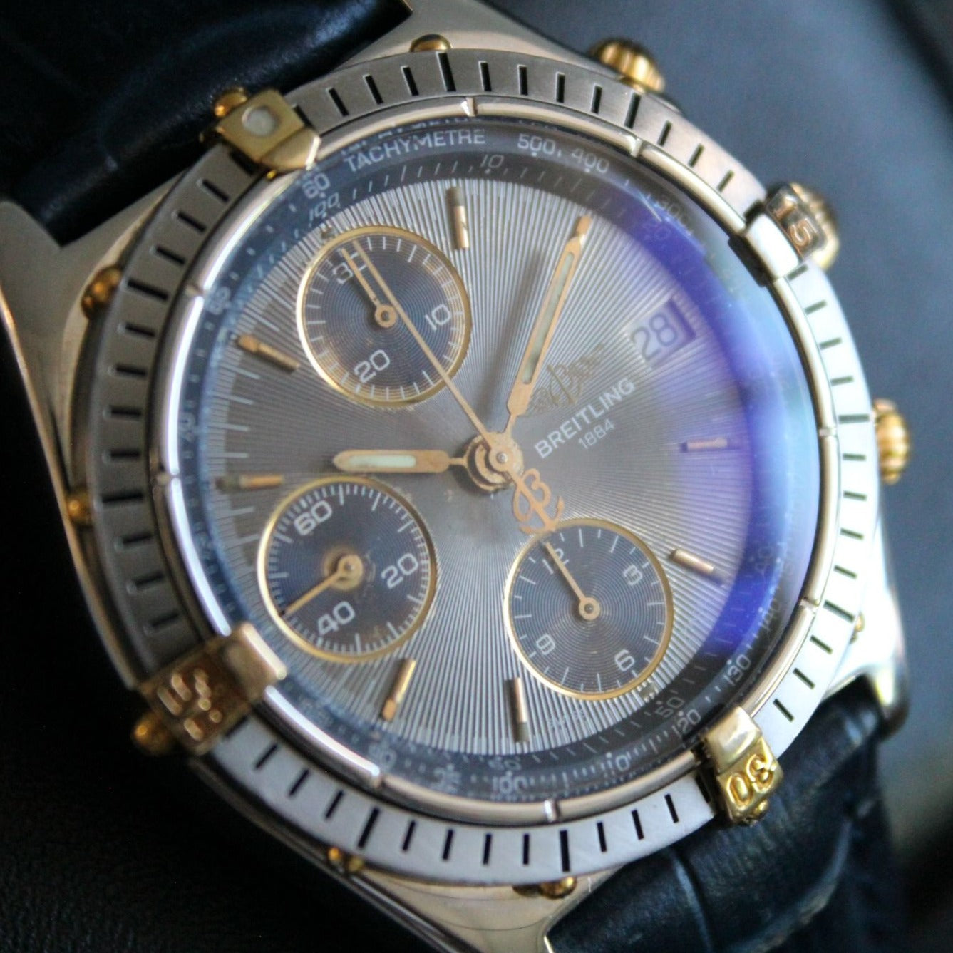 Breitling Chronomat Yellow Gold/Steel - B13047