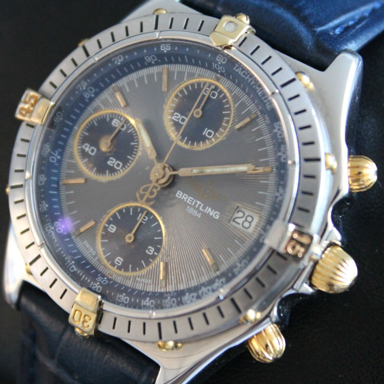 Breitling Chronomat Yellow Gold/Steel - B13047