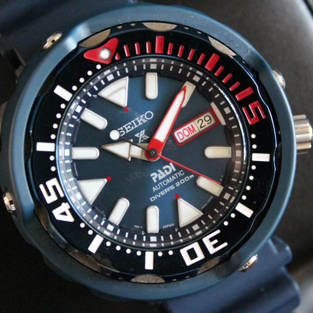 Seiko Special Edition "Japan" Dial Padi Monster Tuna Ceramic Divers Watch - SRPA83