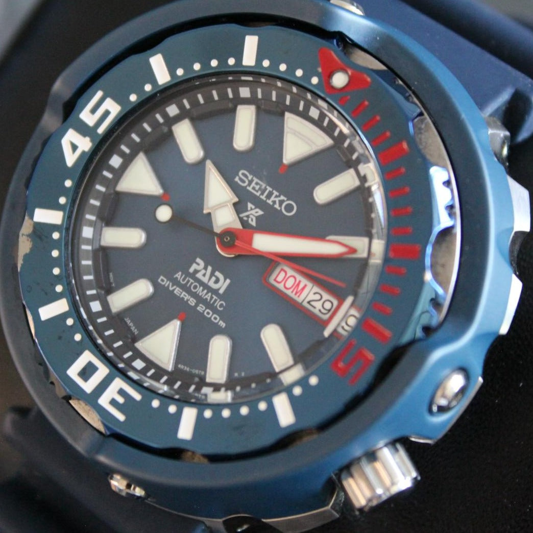 Seiko Special Edition "Japan" Dial Padi Monster Tuna Ceramic Divers Watch - SRPA83