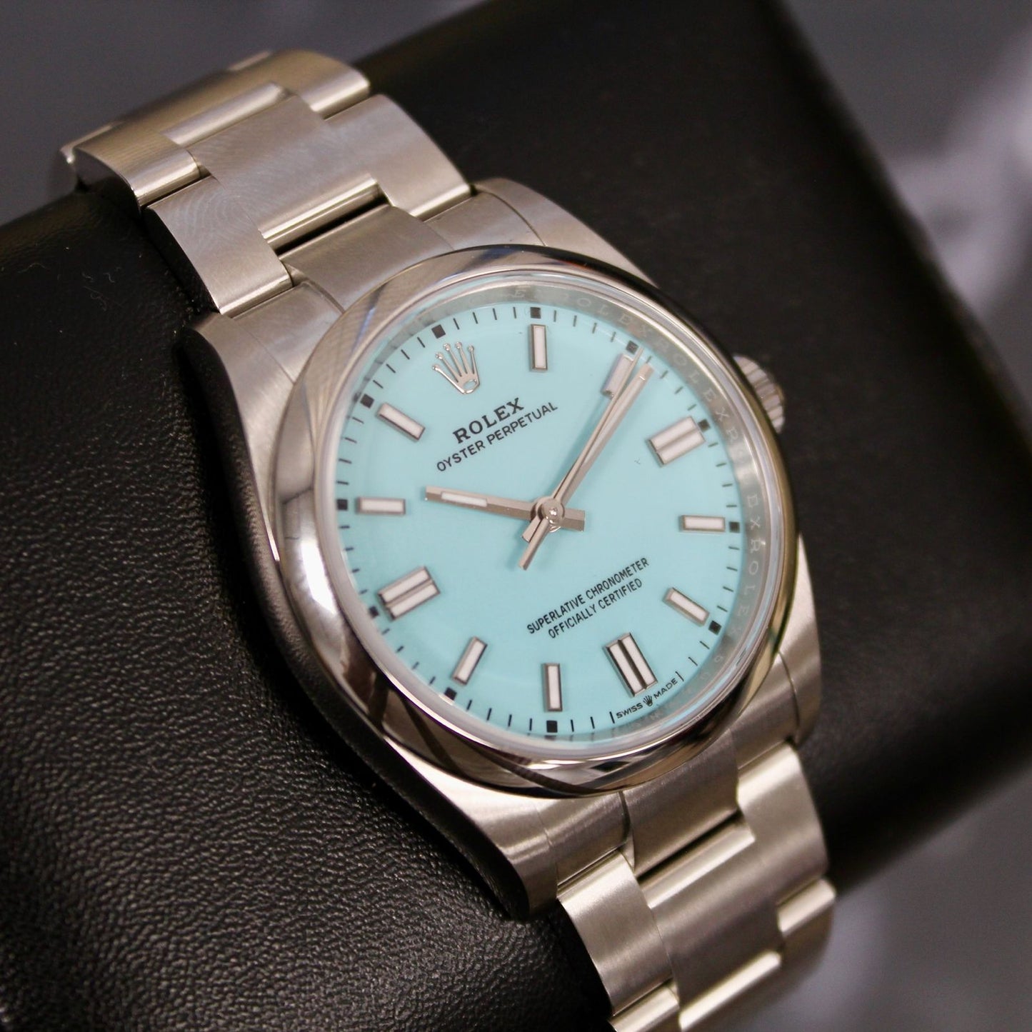 Rolex Oyster Perpetual - 126000 Tiffany Dial