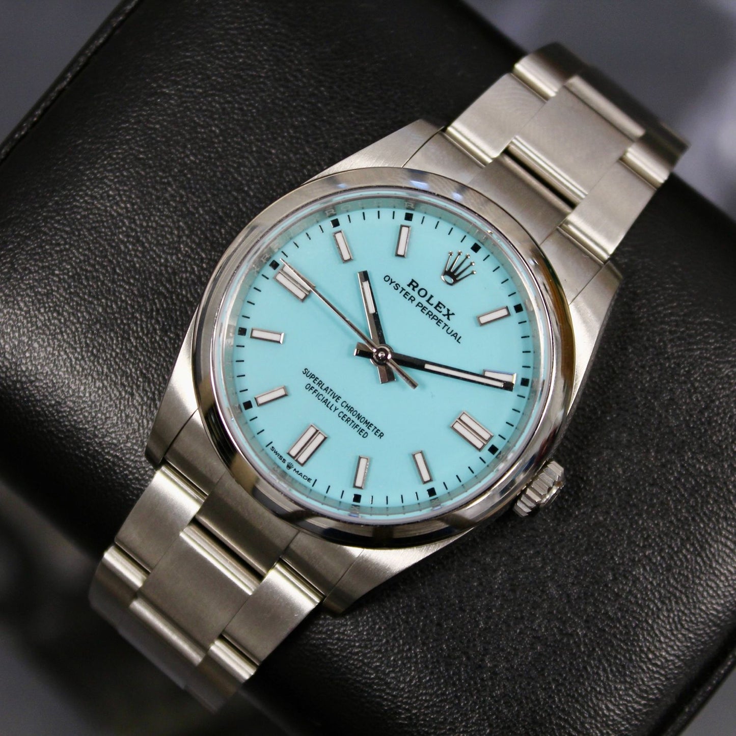 Rolex Oyster Perpetual - 126000 Tiffany Dial