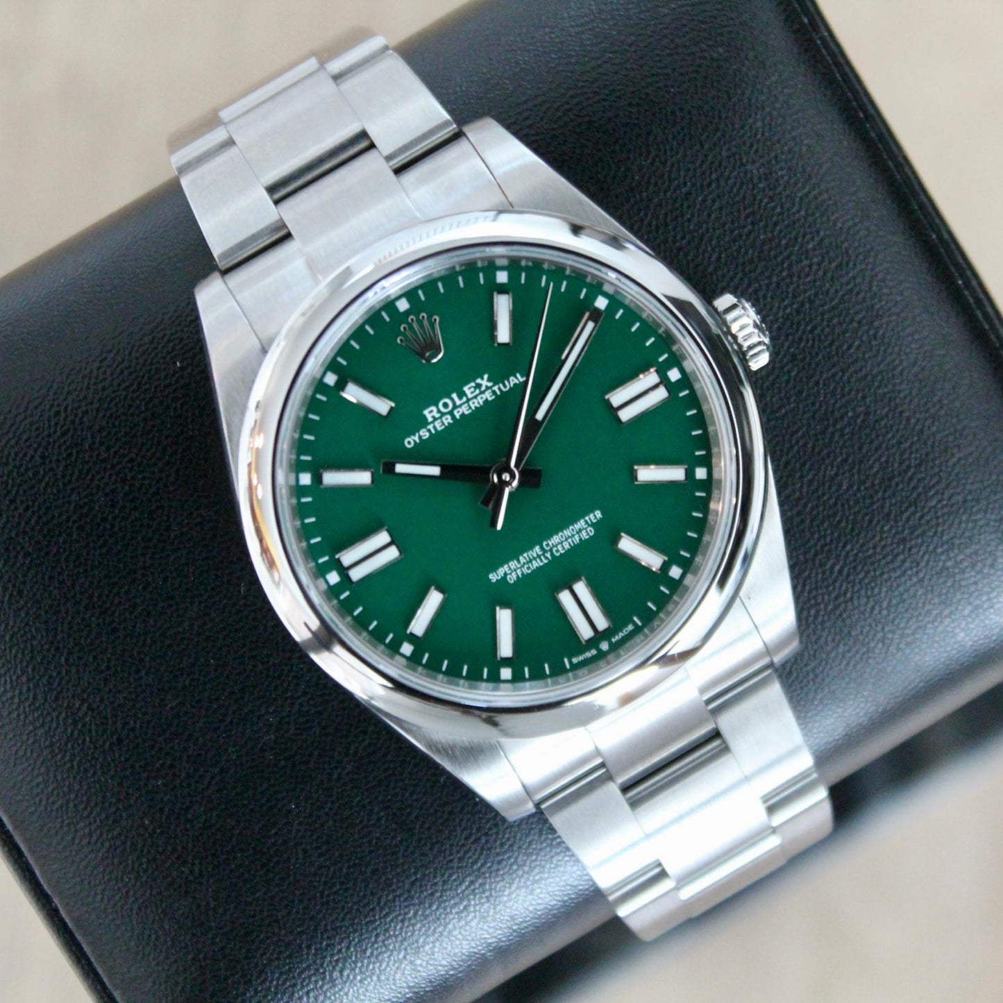 Rolex Oyster Perpetual Green - 124300