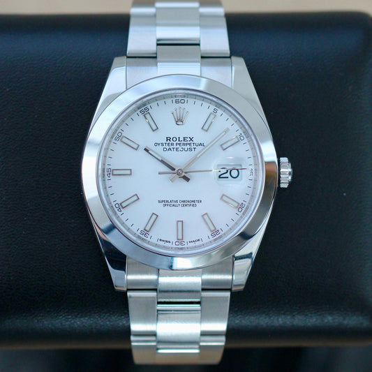 Rolex Datejust White Dial - 126300