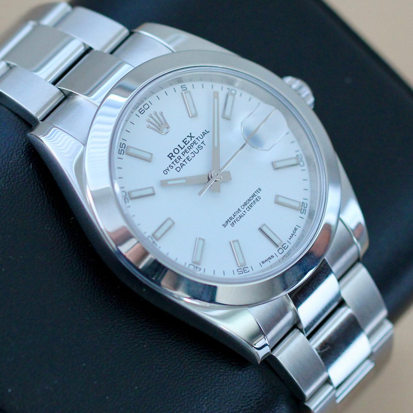 Rolex Datejust White Dial - 126300