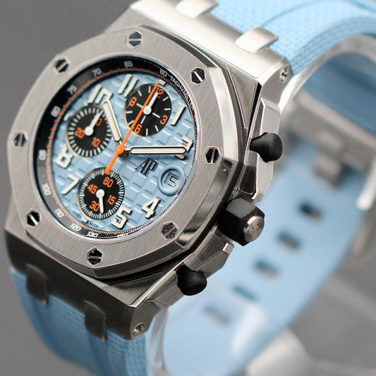 Audemars Piguet Royal Oak Offshore Blue Dial - 26238ST