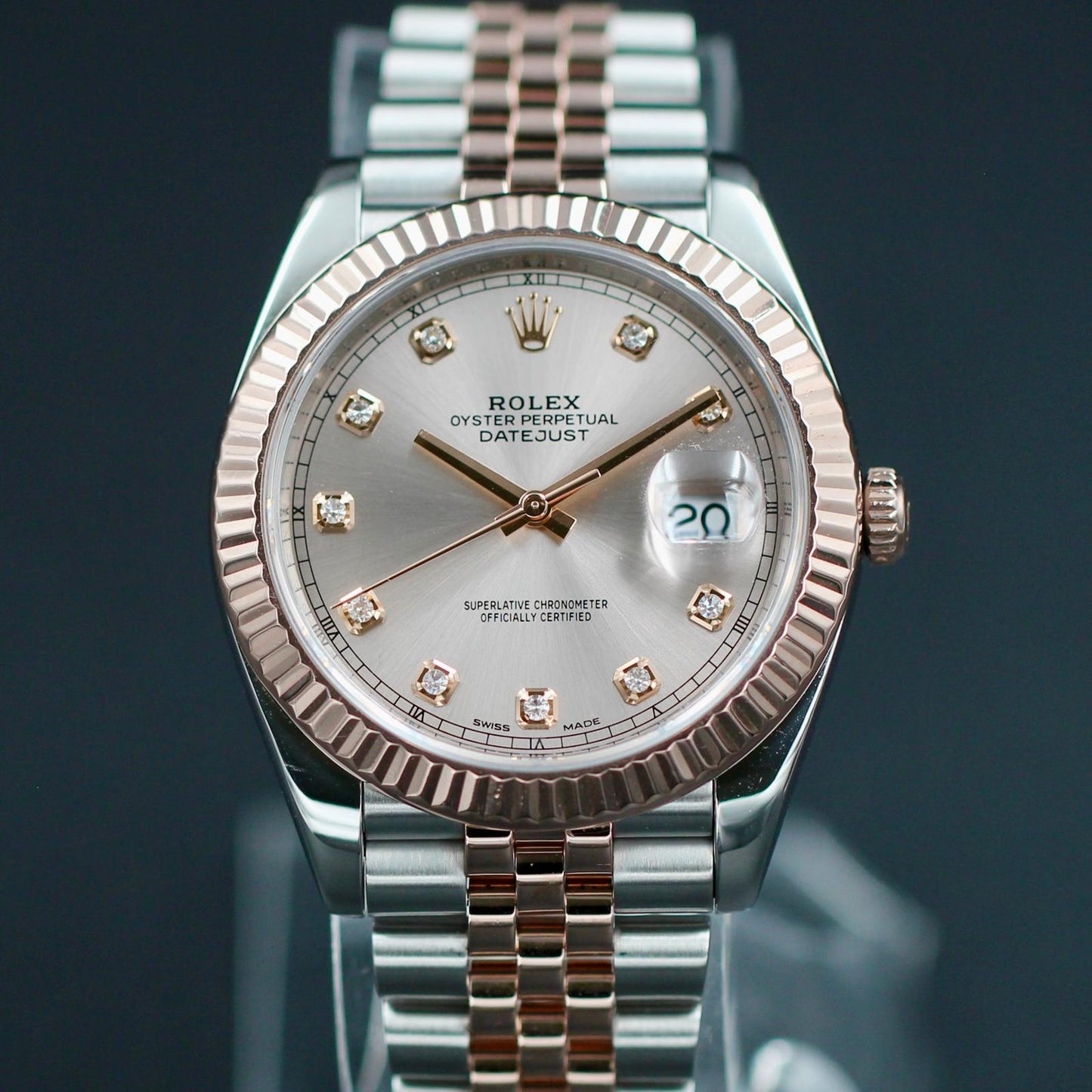 Rolex Datejust Sundust Diamond Dial 41mm - 126331