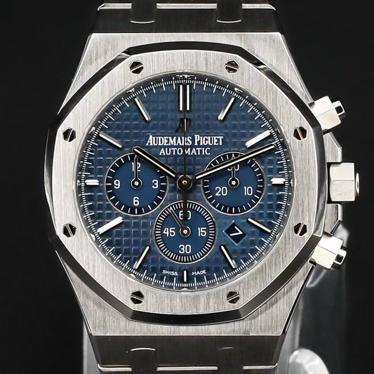 Audemars Piguet Royal Oak Chrono Steel Blue Dial - 26320ST