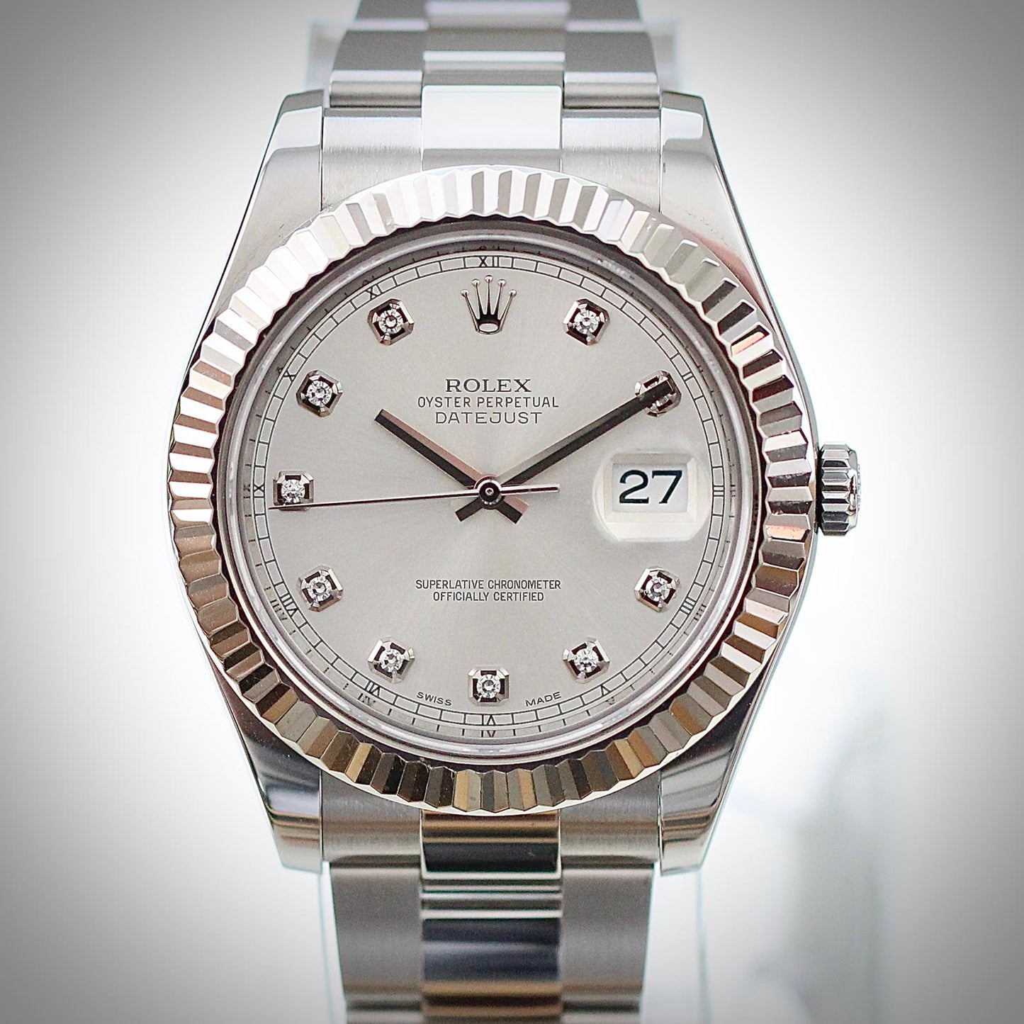 Rolex Datejust Diamond Indices 41mm - 116334