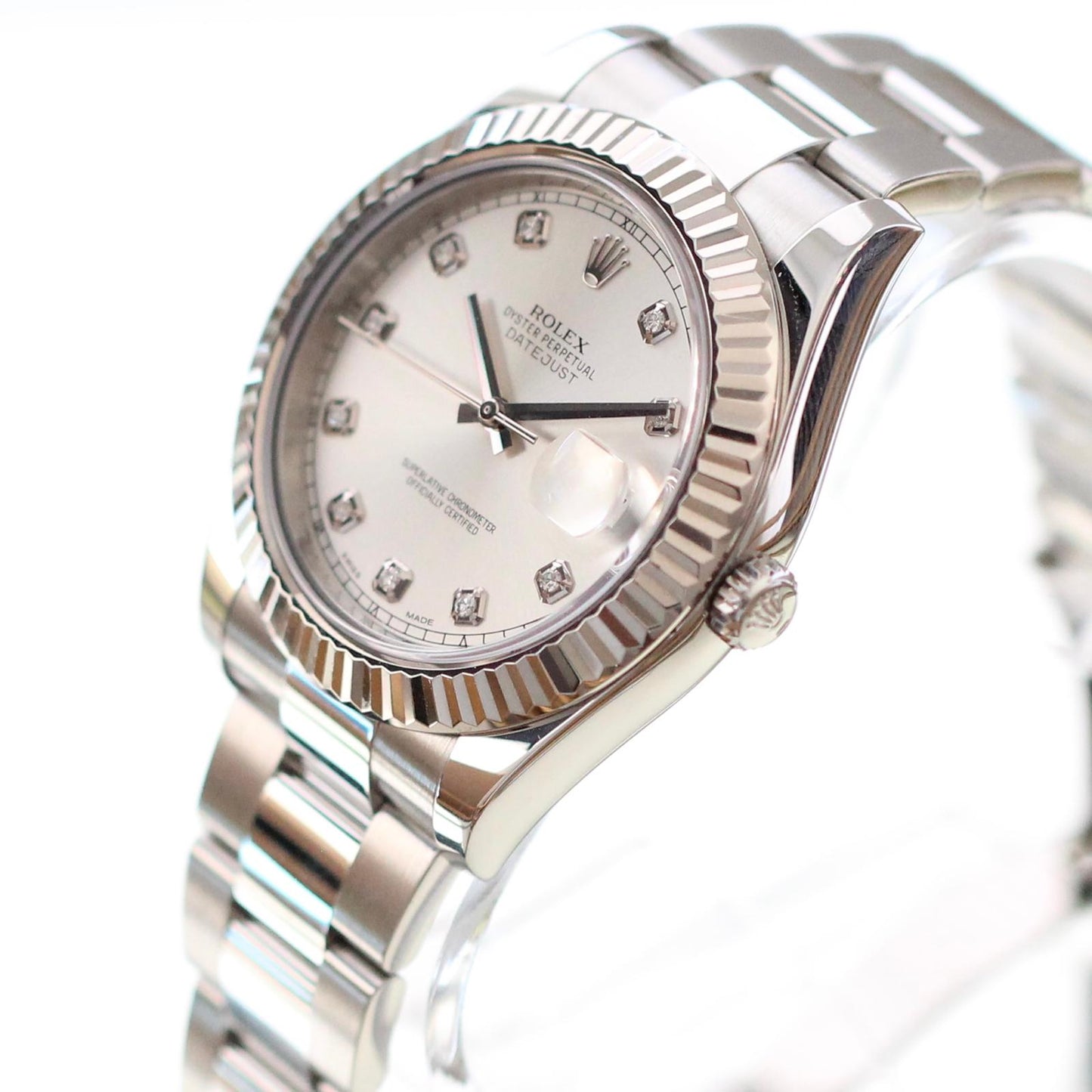 Rolex Datejust Diamond Indices 41mm - 116334